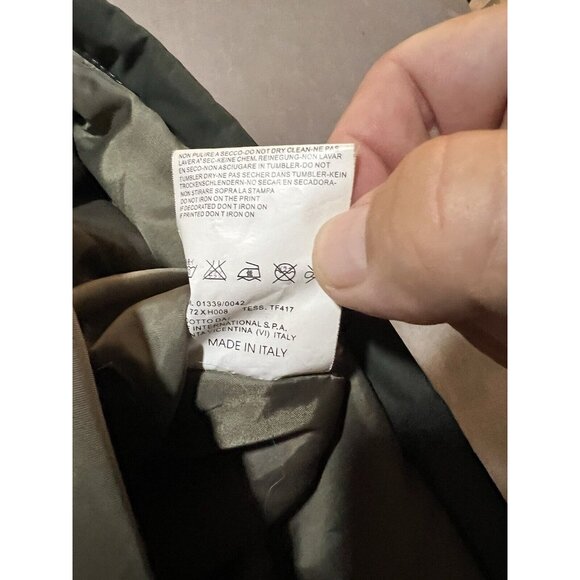 Dsquared2 Jacket Men's XL Green Pocketed Insulated Long Sleeve READ - Picture 8 of 15